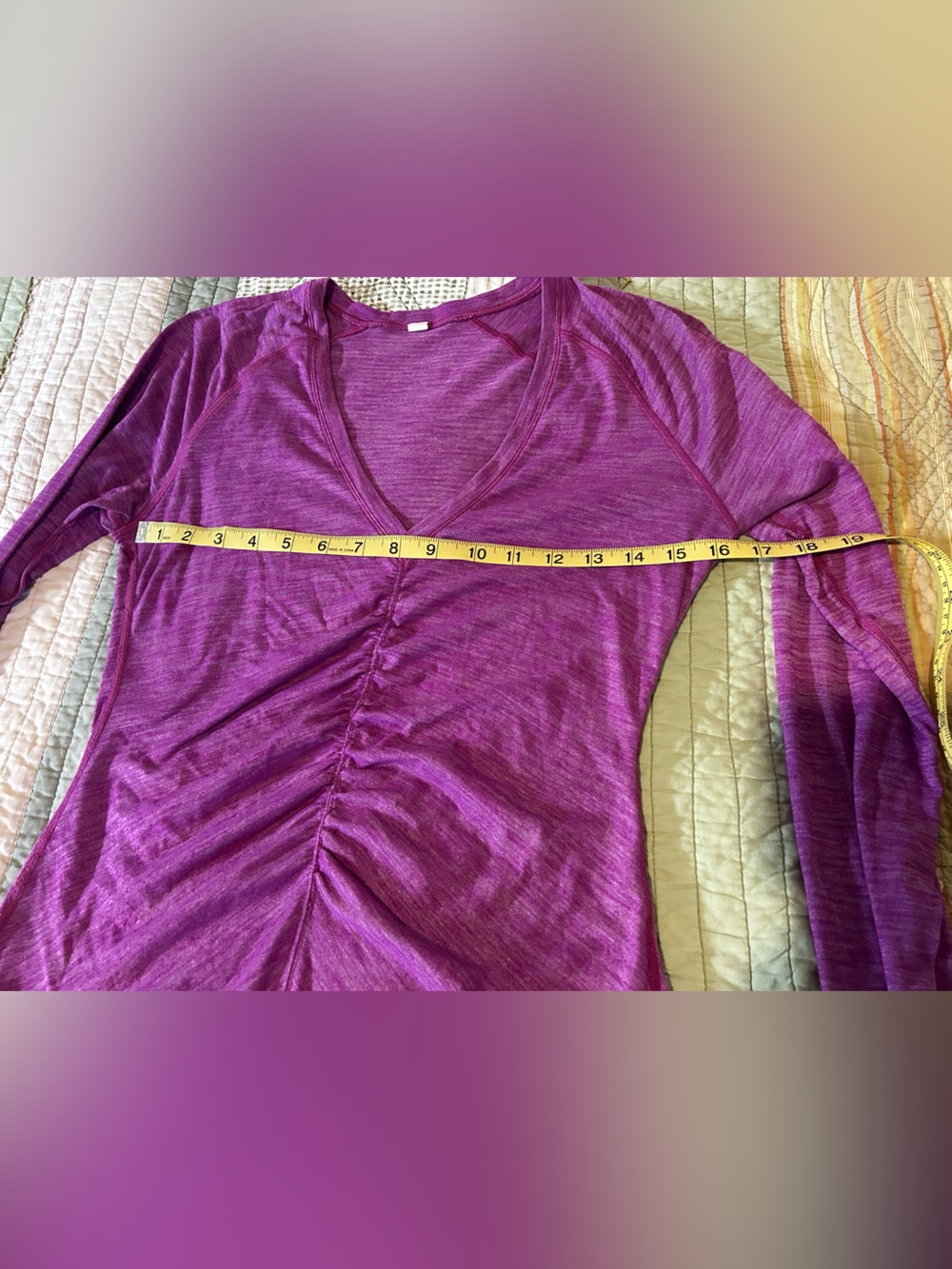 Lululemon Ruched Top - Picture 6 of 8